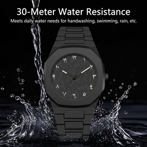 Reloj Deportivo Digital de Moda para Hombre, Material ABS Negro, Clásico, Simple, Resistente al Agua, Reloj de Cuarzo, Venta al por Mayor - Product Image 3