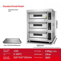 Horno de Pizza Independiente para Hoteles, Cocina Rápida, Equipo de Panadería Comercial, Horno Eléctrico y de Gas Fabricado para Hoteles
