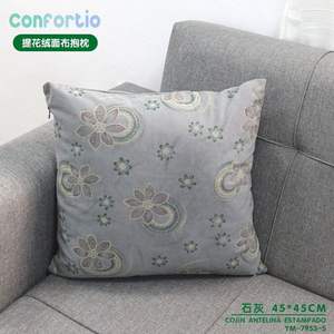 Cuscino in Antelina Jacquard Scamosciato Stampa Lime 45*45, Comodo Cuscino per Seduta e Decorazione - Product Image 2