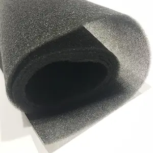 Water Treatment Roll Activated Charcoal Carbon Filter Sponge Carbon Filter Material