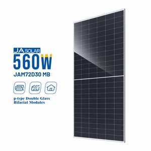 Moduli Fotovoltaici Bifacciali JA Solar MBB Half-cell 535W 540W 545W 550W 555W 560W Pannello Solare Monocristallino per Casa - Product Image 4