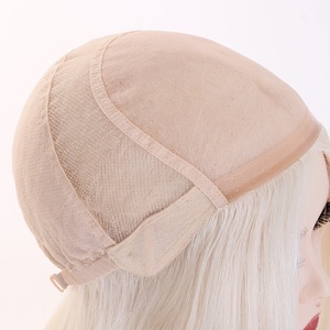 Perruques en monofilament avec perles sucrées, perruques en cheveux humains européens de luxe, perruques en monofilament entièrement nouées à la main - Product Image 3