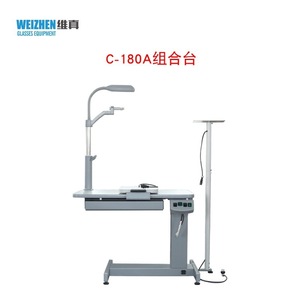 Banc de travail d'optométrie Weizhen Vision 180A, unité combinée électrique pour équipement de lunetterie, conforme aux normes CE et RoHS - Product Image 5
