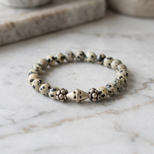 Dalmation Natural Gemstones Handmade Cute Wedding Party Gold Plated Faceted Sterling Silver Statement Carnelian Vintage - Product Image 2