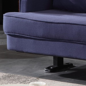 Canapé de cinéma moderne minimaliste en tissu, deux places, avec porte-gobelets, pour utilisation dans un salon ou une chambre. - Product Image 2