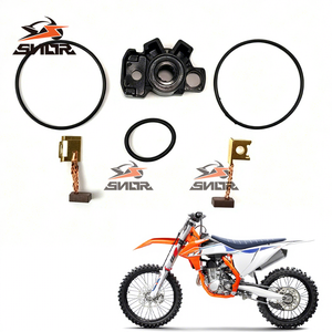 Kit de Escobillas de Carbón Duraderas SNOR con Anillo de Goma para KTM <span class=keywords><strong>HUSQVARNA</strong></span> EXCF SXF XCF FC <span class=keywords><strong>FE</strong></span> FX 250 <span class=keywords><strong>350</strong></span> - Product Image 1