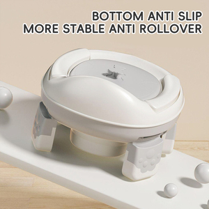2025 SUNNUO Cute Portable <strong>Travel</strong> <strong>Potty</strong> Seat Foldable PP Material Kids and Babies Training Toilet New for Travelling - Product Image 6