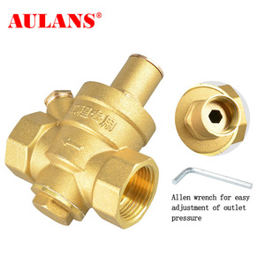 Van Giảm Áp Rèn Bằng Đồng Thau Van Giảm Áp Điều Chỉnh Áp Suất Nước Vòi Sàn Van Pít Tông Kỹ Thuật - Product Image 3