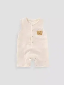 Tutina Estiva Senza Maniche per Neonati 0-2 Anni, Pigiama con Orsetto Carino per Bambini e Bambine - Product Image 2