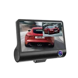 Chất lượng cao Full HD 1080P 4 inch <span class=keywords><strong>Car</strong></span> DVR HD IPS Màn hình hiển thị xe máy ảnh lái xe ghi 3 máy ảnh Dash Cam - Product Image 5