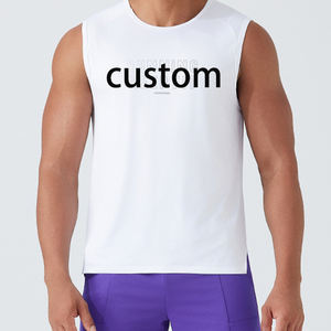 Camiseta sin Mangas Deportiva para Hombre, Nueva Colección de Verano, Logotipo Personalizable, Secado Rápido, Transpirable, para Correr al Aire Libre, Gimnasio - Product Image 2