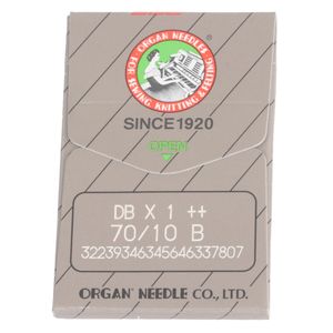 10 pièces DBX1 ORGAN Machine à coudre aiguilles pour point noué industriel japon accessoires de couture DB * 1 16x231 tricot JUKI BROTHER - Product Image 1