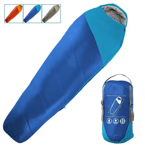 2026 GHealth Sac de couchage enveloppant à capuche épaissi et chaud, imperméable et anti-humidité, pour adulte et enfant, en polyester, pour l'extérieur - Product Image 4