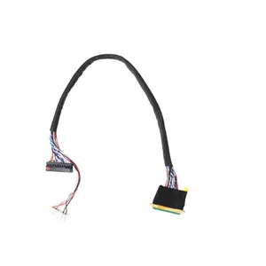 I-PEX 20453-20455 40 دبوس كابل الشريط LED LVDS كابل 6 بت LED LCD LVDS كابل الشاشة