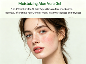 Gel Hidratante de <span class=keywords><strong>Aloe</strong></span> <span class=keywords><strong>Vera</strong></span> Orgánico, Hidratante y Nutritivo para Todo Tipo de Piel - Product Image 5