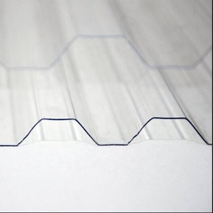 Résistant au feu <span class=keywords><strong>makrolon</strong></span> 1mm épaisseur feuille <span class=keywords><strong>de</strong></span> plastique ondulée <span class=keywords><strong>de</strong></span> pc pour la toiture - Product Image 6