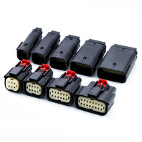 20PIN 33472-0601 Konektor Tahan Air Lampu Belakang Otomotif Colokan Pria dan Wanita 33482-8601 33471-0301