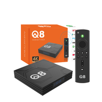 Receptor de TV Inteligente 2026 de Alto Rendimiento, Quad Core, 4K, Android 11, 2GB, 32GB, WiFi Dual, para Reino Unido