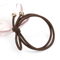 Serre-tête élastique coréen, 10 pièces, en Nylon, nœud noué à la main, perles, accessoires pour cheveux, offre spéciale