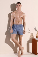 Boxers mi-hauts tricotés pour hommes, taille élastique, 100 % coton, antibactériens, coupe ample – Meilleures ventes