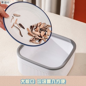 Desktop Trash Can Rectangular Small Size With Cute Cartoon Design For Home Office Desk Use - Product Image 3