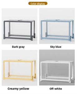 [Prêt à l'emploi] <span class=keywords><strong>Aquarium</strong></span> de bureau rectangulaire en PP pour poissons et tortues, petit aquascape, directement de l'usine - Product Image 5