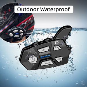 Auriculares BT impermeables para deportes al aire libre, con batería fuerte de 1200 metros de duración para intercomunicador - Product Image 6