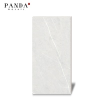 Carrelage de sol en céramique blanche, mosaïque en marbre, pierre naturelle, personnalisé, chine,
