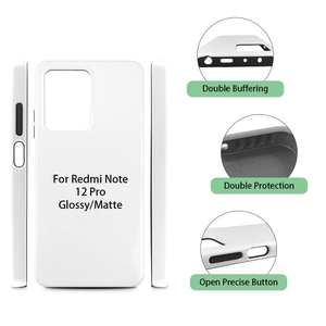 <span class=keywords><strong>Cover</strong></span> per Telefono 2 in 1 con Rivestimento 3D per Sublimazione, per Xiaomi Redmi Note 10S 11T 12 <span class=keywords><strong>13</strong></span> 14 <span class=keywords><strong>Pro</strong></span> Plus, Lucida/Opaca, per Trasferimento a Caldo - Product Image 4