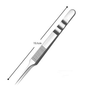 Pinzas para Extensión de Pestañas Pinky Leem, Marca Privada, Pinzas para Volumen de Pestañas, Punta de Fibra, Pinzas de 90 Grados para Técnicos de Pestañas - Product Image 4