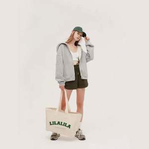 Best Selling Wholesale Foldable Reusable Shopping Grocery Large Beach Custom Women's Canvas Custom Tote Bag With logo - Product Image 2