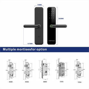 Cerradura Inteligente para Puerta Keyplus Biométrica Ttlock 5.0, Sistema de Cerradura sin Llave con Huella Dactilar, WiFi Tuya, Cerradura Inteligente para el Hogar TL-100 - Product Image 2