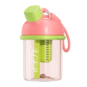 Botella de agua deportiva con marca de tiempo de 128oz, hidratación de plástico portátil antideslizante para personas activas, tazas para sorber orientadas a objetivos - Product Image 1