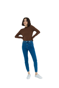 High Quality Women'S Super <b>Stretch</b> Breathable Pencil Pants Skinny <b>Denim</b> Jeans Casual Hip Hop for Summer - Product Image 5