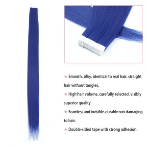 Extensiones de Cabello Sintético Gladys con Cinta Adhesiva, 20 Piezas/26 Pulgadas, Resistentes a Altas Temperaturas, Cabello Sintético Bio, Sin Costuras, para Mujeres - Product Image 4