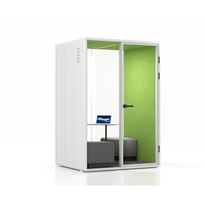 Новый частный рабочий звуконепроницаемый 2-местный офисный акустический телефонный стенд - Product Image 4