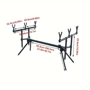 ขาตั้งคันเบ็ดตกปลาแบบปรับได้ พับเก็บได้ พร้อมกระเป๋าหิ้ว - Product Image 6