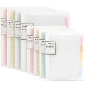 Carnet à spirales réutilisable avec couverture transparente en PP givré, personnalisable par OEM, pour organisateur et planificateur - Product Image 6