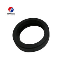 JINFENG Adaptateur à bride rainurée en fonte ductile de 2 pouces avec traitement de surface pour peinture