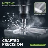 Otomotiv Parçaları CNC Portal İşleme Merkezi HLC2016 Ağır Hizmet Tipi Çift Kolonlu Freze Tezgahı 3 Eksenli Metal İşleme İçin