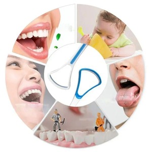 Tongue Scraper Cleaner for Adult Kid,Tongue Brush for Fresh Breath Dental Eliminate Bad Breath in Seconds Oral Care Tool - Product Image 4