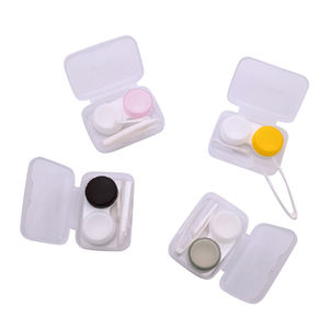 빨간 귀여운 당근 콘택트 렌즈 박스 렌즈 케이스 - Product Image 4