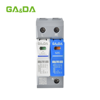 Parafoudre électrique GA&DA T2 2P 40kA 280V AC SPD, dispositif de protection contre les surtensions et la foudre basse tension pour systèmes solaires et industriels