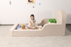 Paquete de compresión sofá para niños sofá plegable para niños sofá cama de felpa cálido sofá multifunción para bebé es adecuado para dormitorio chico muebles - Product Image 6