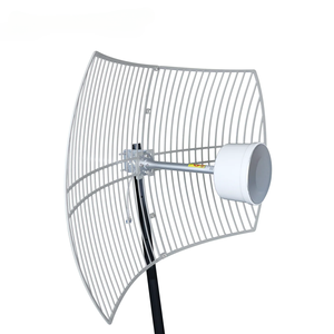 Antenne directionnelle extérieure 4G/5G 24dBi, amplificateur de signal 698-3800MHz, antenne parabolique 4G/5G 24dBi - Product Image 1