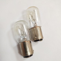 Ampoule Incandescente Tubulaire T20X50mm BA15D 220V10W Ampoule de Remplacement pour Lampe à Sel