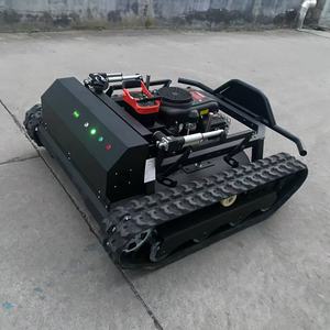 Tondeuse robotisée sans fil télécommandée sur chenilles tout-terrain pour pentes QZ-550J, modèle le plus vendu en usine - Product Image 5