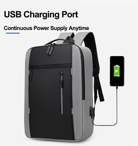 Tùy Chỉnh Công Suất Lớn 3-Trong-1 Hàng Ngày Kinh Doanh Ba Lô Thiết Lập Với <span class=keywords><strong>USB</strong></span> Sạc Cổng Dây Kéo Đóng Cửa Không Thấm Nước Tính Năng - Product Image 4