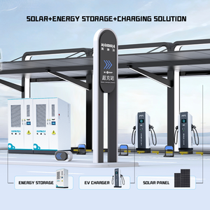Stazione di Ricarica Veloce a Energia Solare HAIDIRA da 120kW 160kW 240kW DC per Auto Elettriche, Installazione a Pavimento - Product Image 4