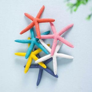 Beach Tema Resina Bianca Sea Stars Ornamenti Stelle Marine Wedding Decor per le Vendite - Product Image 5